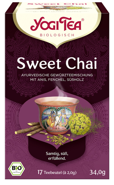YOGI TEA Yogi Tea Sweet Chai 17 Btl. 34 g