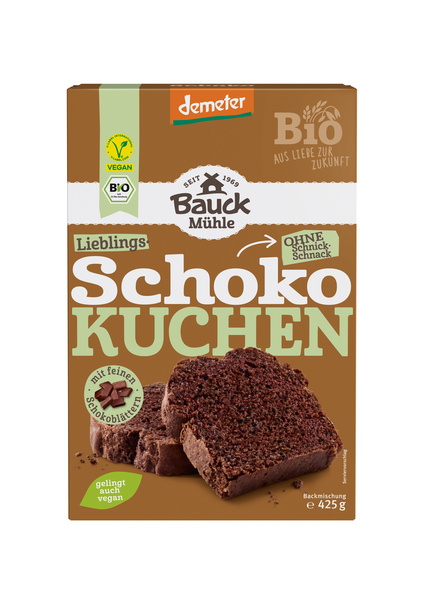 Bauck Mühle Schokokuchen Demeter 425 g