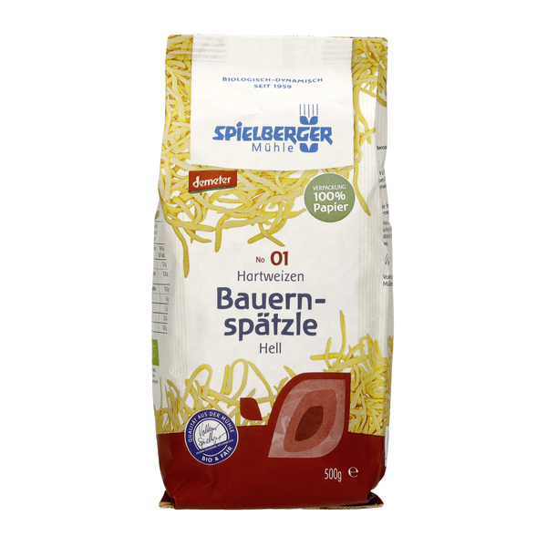 Spielberger Mühle Bauernspätzle aus Hartweizengrieß 500 g