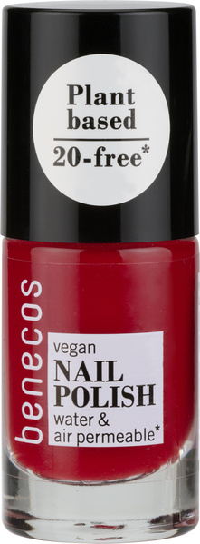 benecos NAIL POLISH VINTAGE RED 5 ml