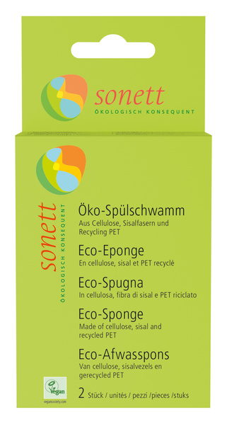 SONETT Öko Spülschwamm 2er Pack 2 Stück