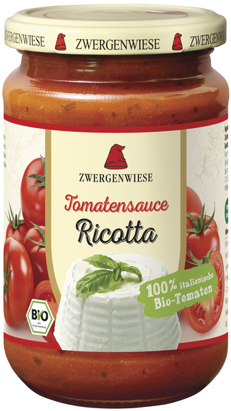 Zwergenwiese Tomatensauce Ricotta 340 ml