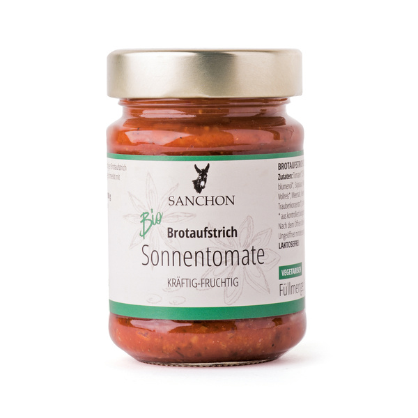 Sanchon Brotaufstrich Sonnentomate 190 g