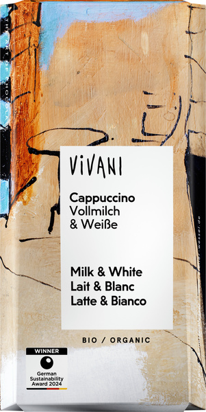 Vivani Cappuccino Schokolade 100 g