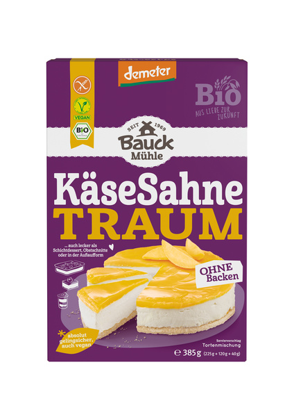 Bauck Mühle Käse Sahne Traum Demeter 385 g