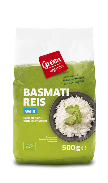 greenorganics Basmati Reis weiß 500g 500 g