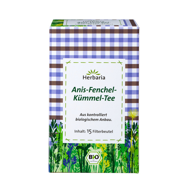 HERBARIA ANIS FENCHEL KÜMMEL TEE 15 BTL. 30g