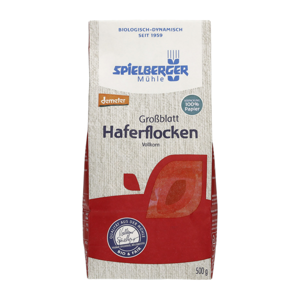 Spielberger Mühle Haferflocken Großblatt 500 g