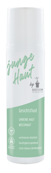 BIOTURM Gesichtsfluid junge Haut 75 ml