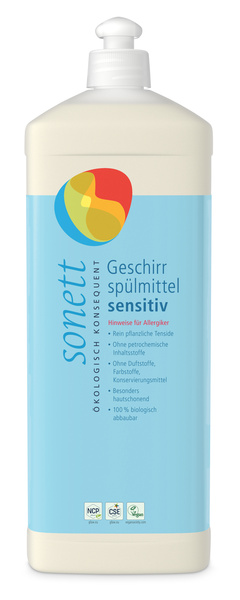 SONETT Geschirrspülmittel sensitiv 1 l