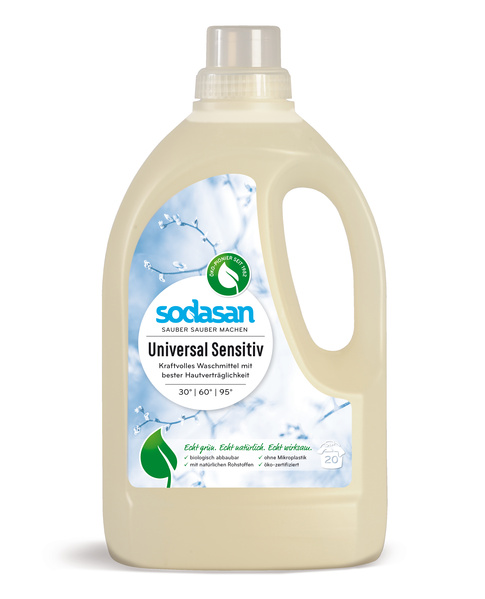 sodasan Universal Waschmittel Sensitiv 1.5 l