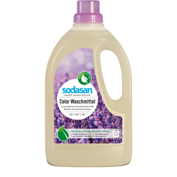 sodasan Colorwaschmittel Lavendel 1.5 l