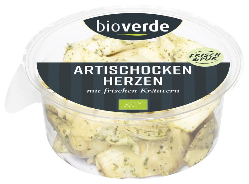 bio-verde Artischockenherzen mariniert 150 g