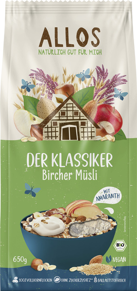 Allos Bircher Müsli 650 g