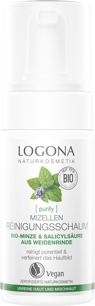Logona Purify Mizellen Reinigungsschaum 100 ml