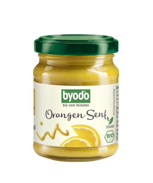 Byodo Orangen Senf 125 ml