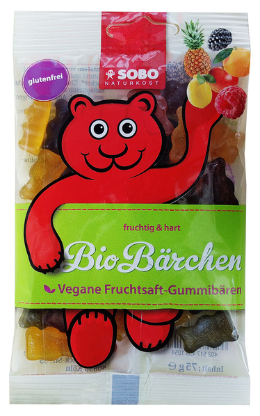 Sobo BIO-BÄRCHEN OHNE GELATINE 75g