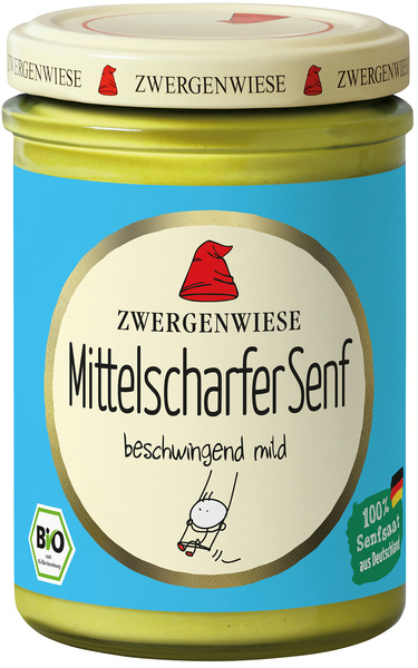 Zwergenwiese Mittelscharfer Senf 160 ml