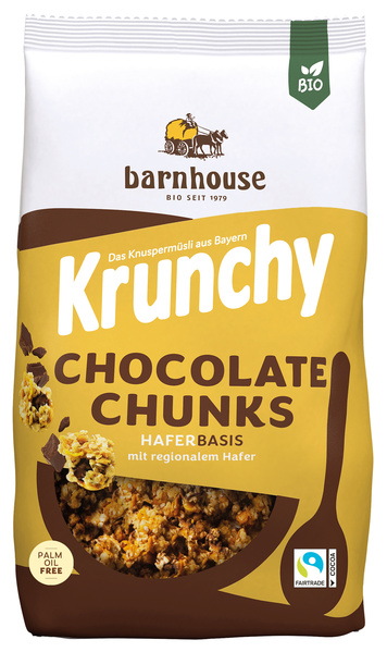 Barnhouse  Krunchy & Friends Chocolate Chunks 500 g