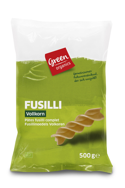 greenorganics Fusilli Vollkorn 500 g