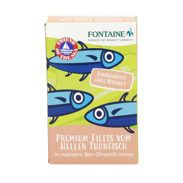 Fontaine Heller Thunfisch in Bio-Olivenöl 120 g