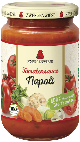 Zwergenwiese Tomatensauce Napoli 340 ml