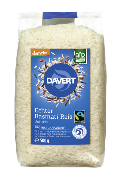 Davert Basmati Reis weiß demeter FT 500 g