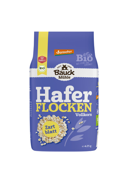Bauck Mühle Haferflocken Zartblatt 425 g