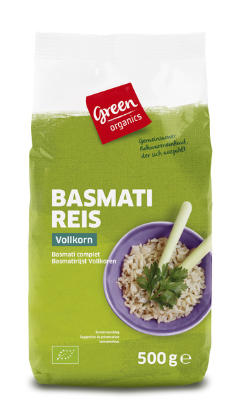 greenorganics Basmati Reis braun 500 g