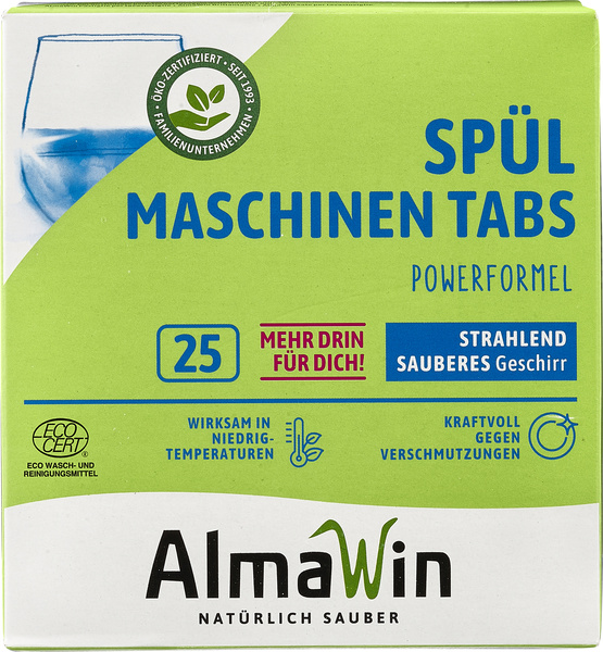 AlmaWin Spülmaschinen Tabs 25 Stück