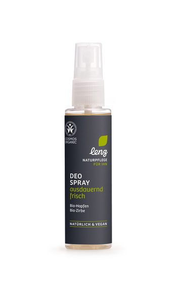 Lenz Naturpflege Männer Deospray Hopfen Zirbe 75 ml