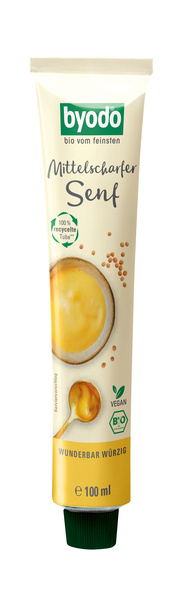 Byodo Mittelscharfer Senf 100 ml