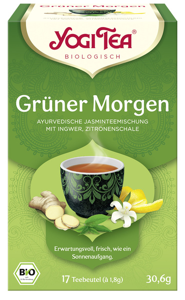 YOGI TEA Yogi Tea Grüner Morgen 17 Btl. 30.6 g