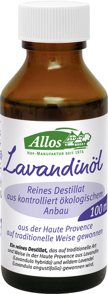 Allos Lavandinöl reines Destillat 100 ml