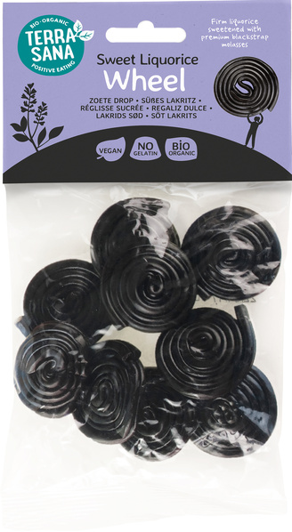 TerraSana Süße Lakritz Schnecken Wheel 100 g