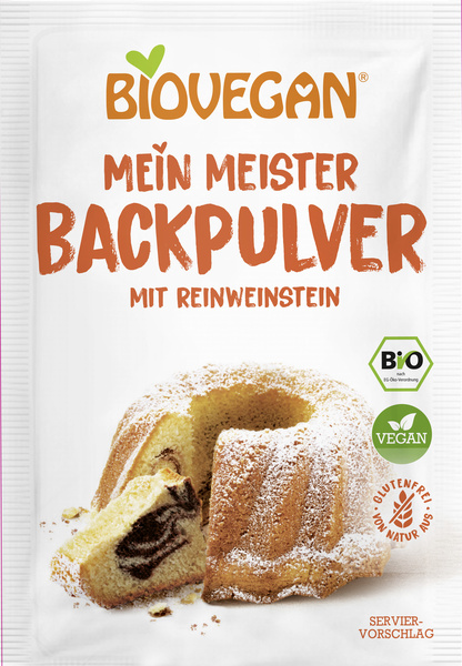 Biovegan Meister Backpulver 3 Btl. 51 g