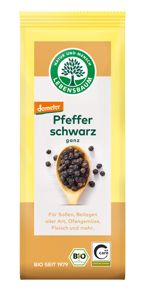 LEBENSBAUM Pfeffer schwarz ganz 50 g