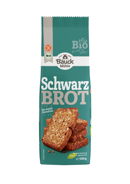 Bauck Mühle Schwarzbrot glf 500 g
