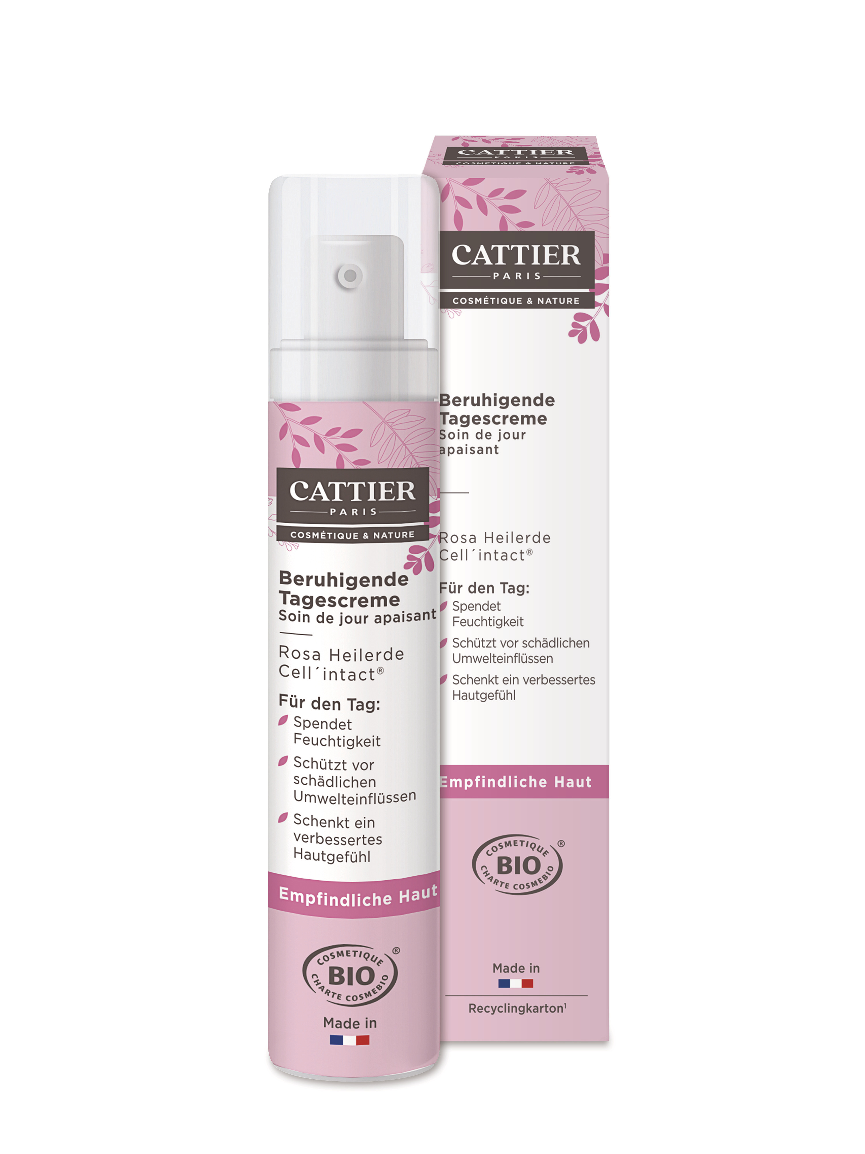 Cattier Paris BERUHIGENDE TAGESCREME 50 ml