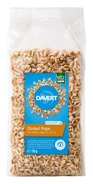 Davert Dinkel Pops 170 g