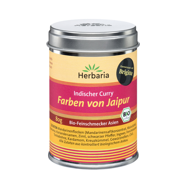 HERBARIA Farben von Jaipur Indisches Curry 80 g