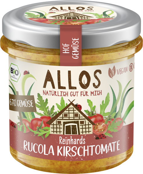 Allos Hof Gemüse Rucola Kirschtomate 135 g