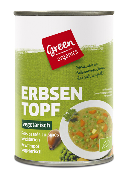 greenorganics Erbseneintopf 400 g