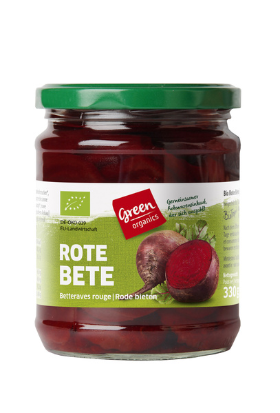 greenorganics Rote Bete im Glas 330 g