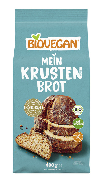 Biovegan Mein Krustenbrot 480 g