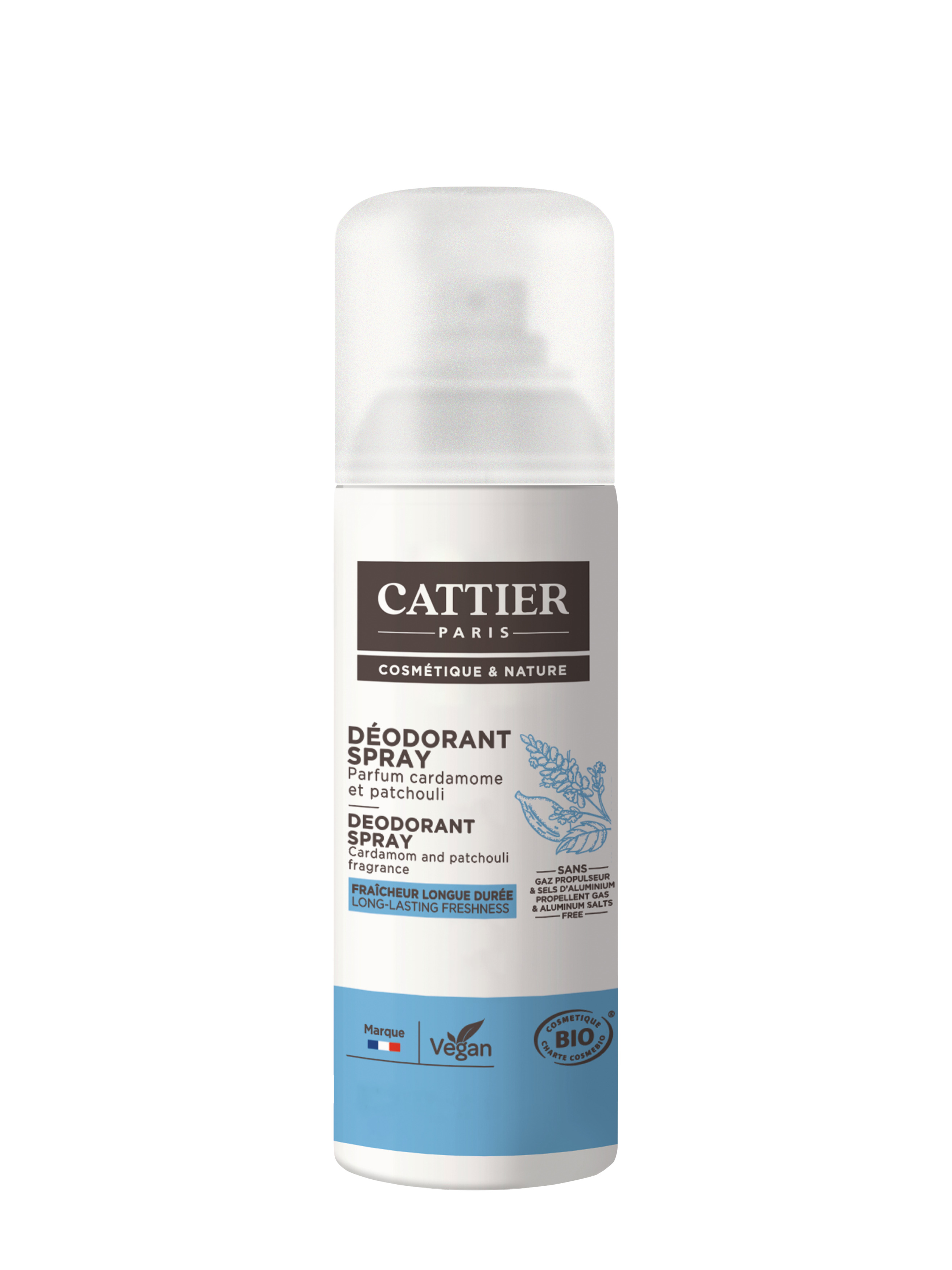 Cattier Paris CATTIER DEODORANT SPRAY 100 ml