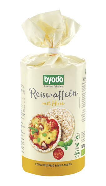Byodo Reiswaffeln mit Hirse 100 g