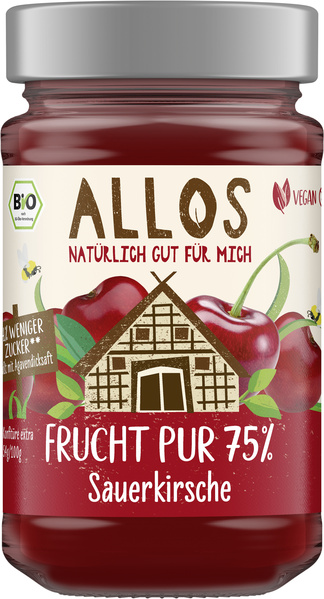 Allos Frucht-Pur Sauerkirsche 250 g