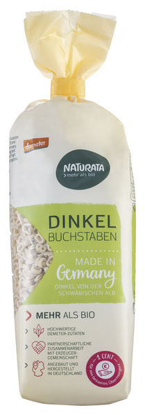 NATURATA Buchstaben 250 g