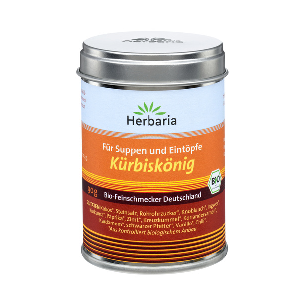 HERBARIA Kürbiskönig Suppengewürz 90 g